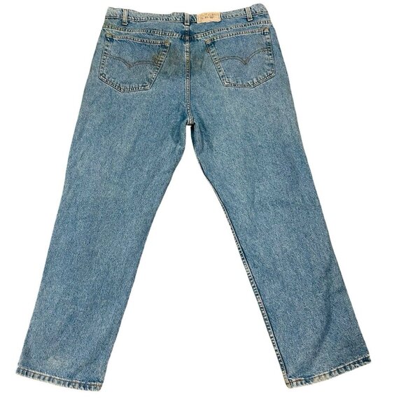 Vintage Levis 540 Relaxed Fit Jeans Men's 42X30 Brown Tab 1990s Baggy - Picture 3 of 14